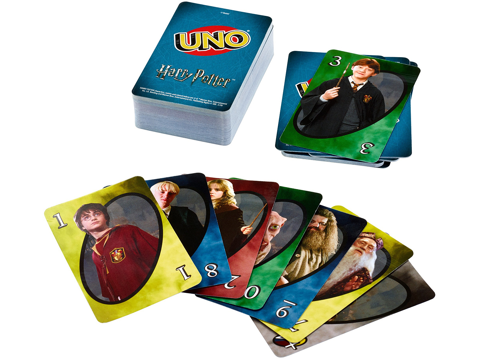 Mattel Gra Karciana UNO Harry Potter FNC42