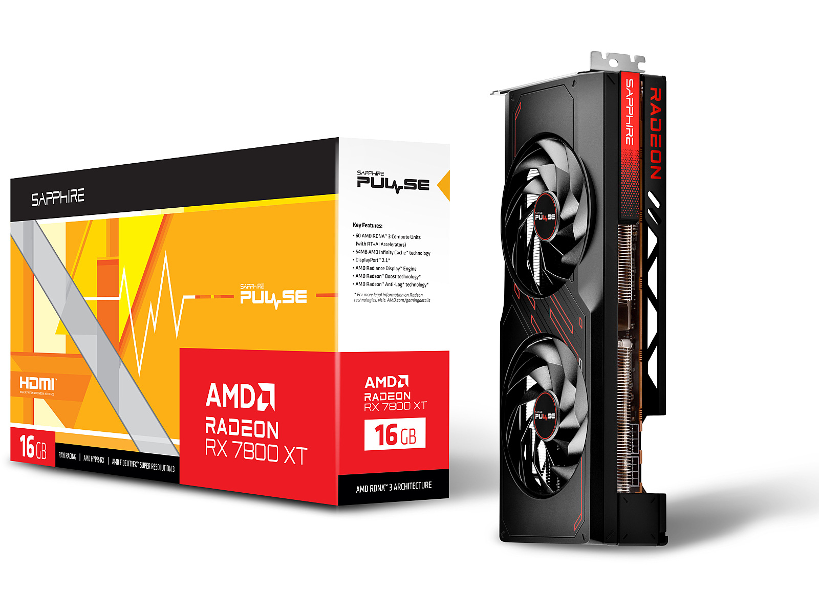 Sapphire Radeon Rx Xt Gb Gddr Pulse G