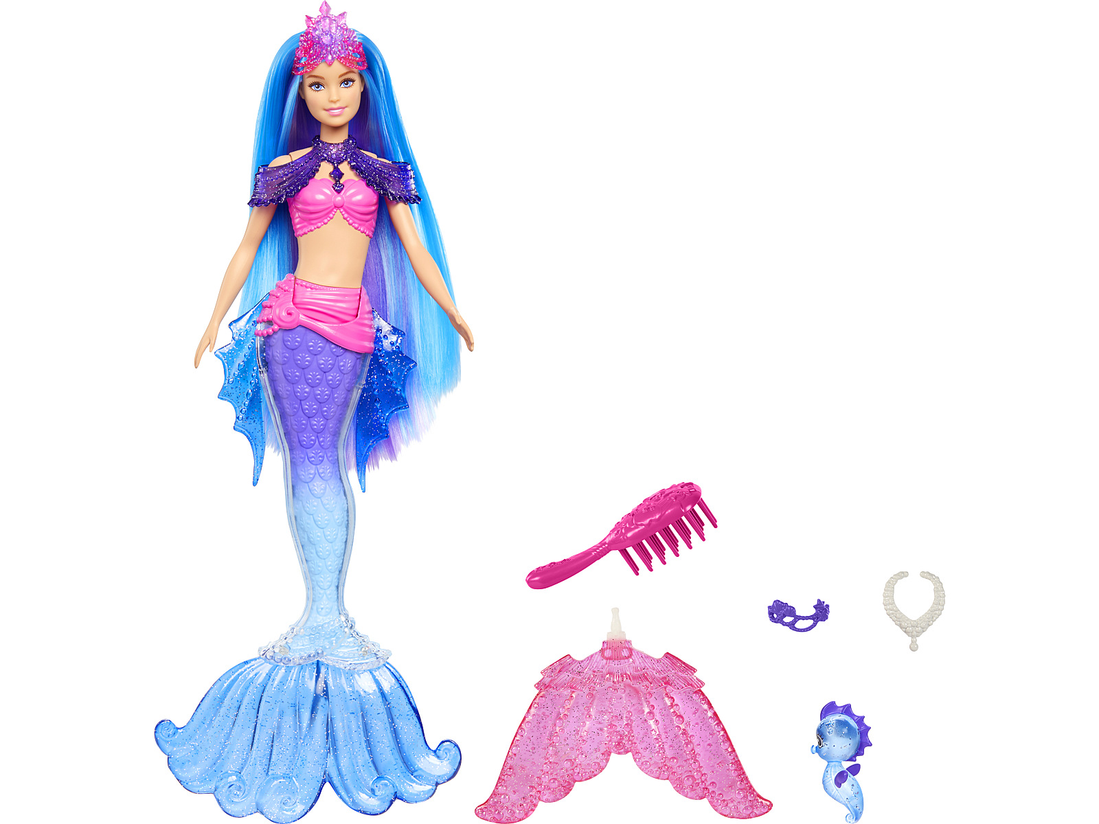 Barbieri Mattel Barbie Mermaids Power Malibu Mermaid Doll Hhg