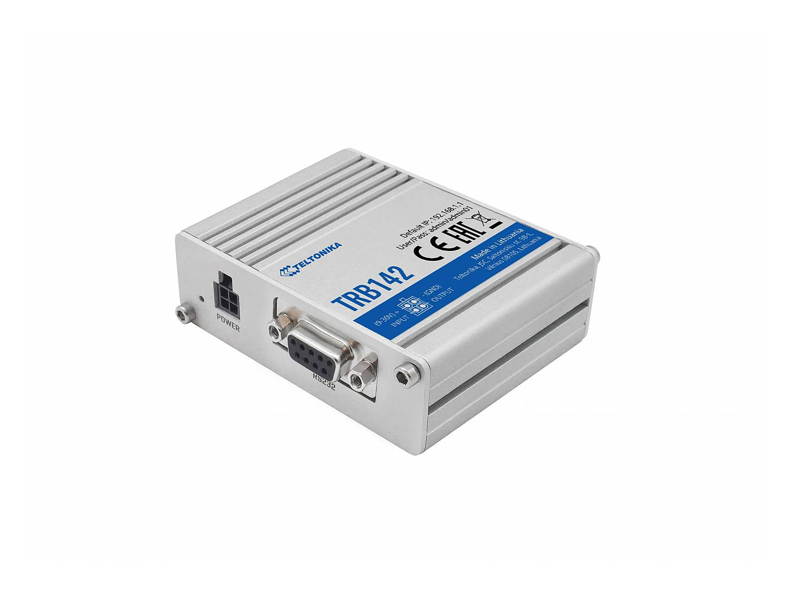 Teltonika TRB142 LTE RS232 Gateway With Housing TRB142003000