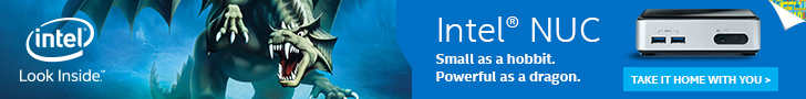 Intel NUC - jaudīgs galddators plaukstas lielumā!