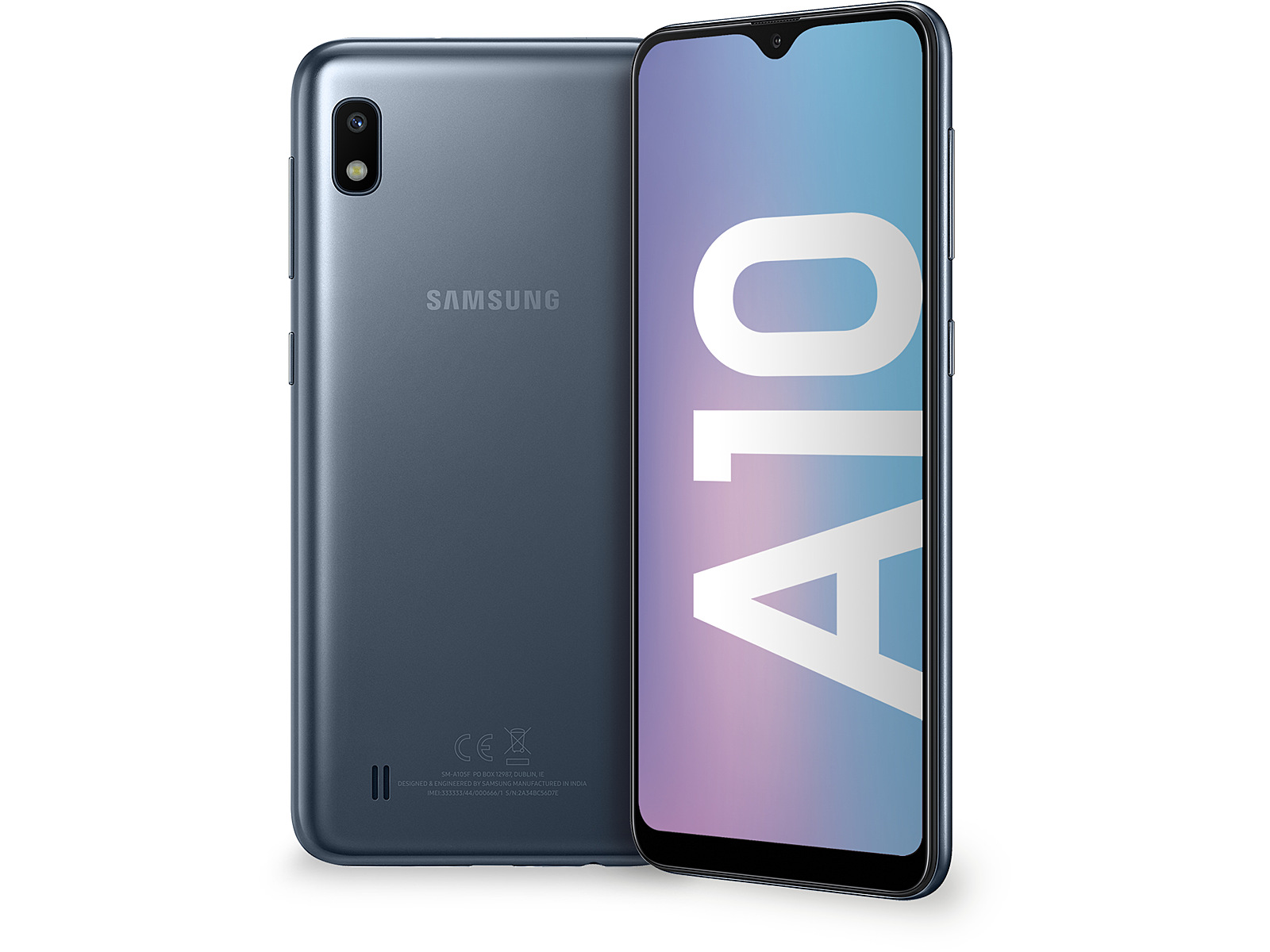 Samsung Galaxy A10 32gb Dual Sim Schwarz Eu 15 8cm 6 2 Lcd Display Android 9 0 13 Mp Hauptkamera Sm A105fzkudbt Eu