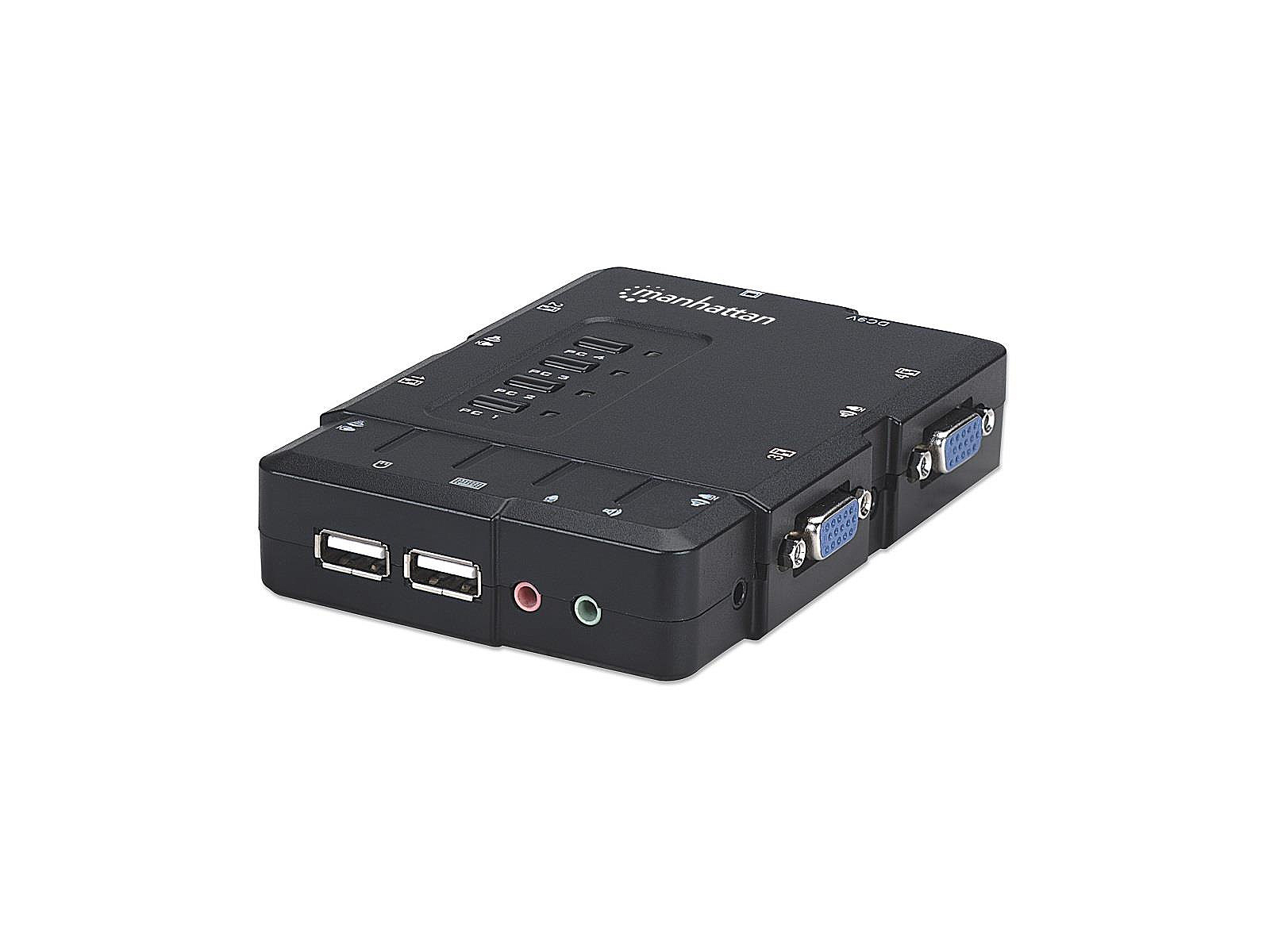 Linksys 4 Port Univsecure Kvm Switch Dual Head In F1dn204kvm Un 3