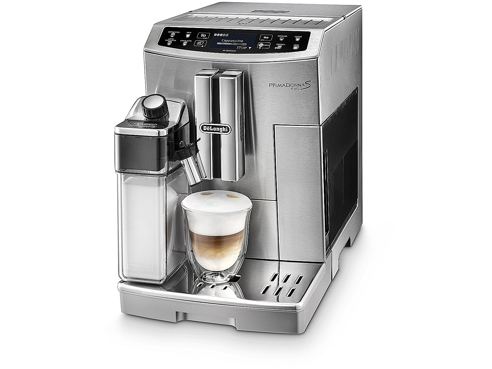 DeLonghi PrimaDonna S Evo 510.55 ECAM Silver ECAM510.55M