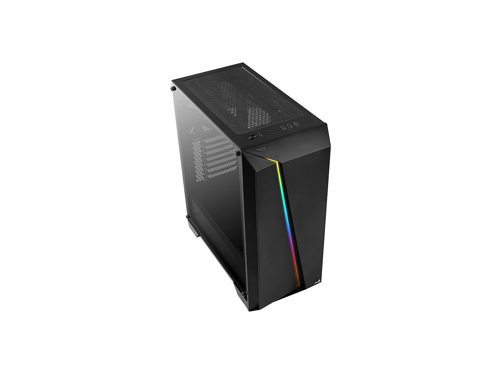 Aerocool Cylon Pro, RGB, Black, Acrylic (AEROPGSCYLONPRORGB-B)