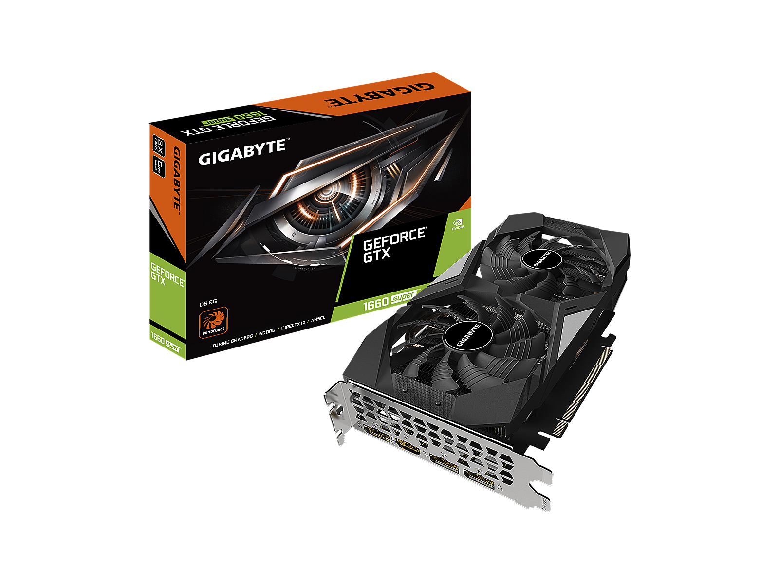 Gigabyte GeForce GTX 1660 SUPER OC 6GB 192-bit GDDR6 OC, 42% OFF