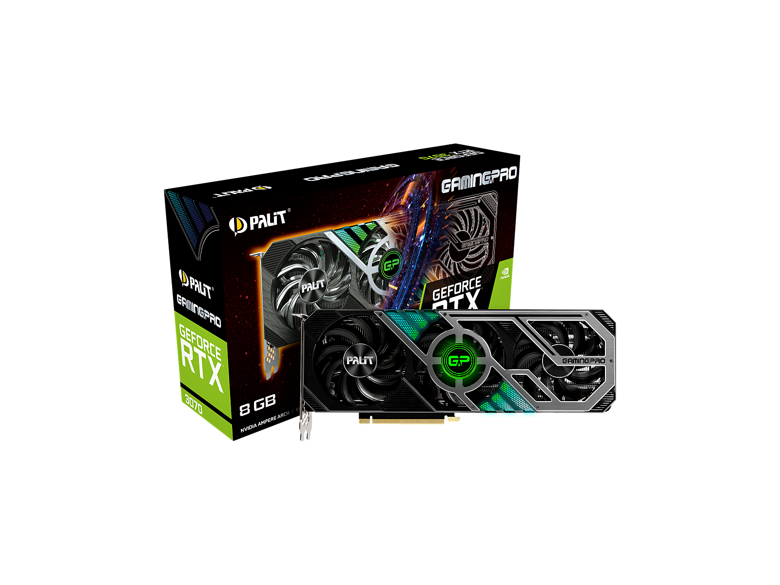 Palit GeForce RTX 3070 8GB GDDR6 GamingPro V1 LHR