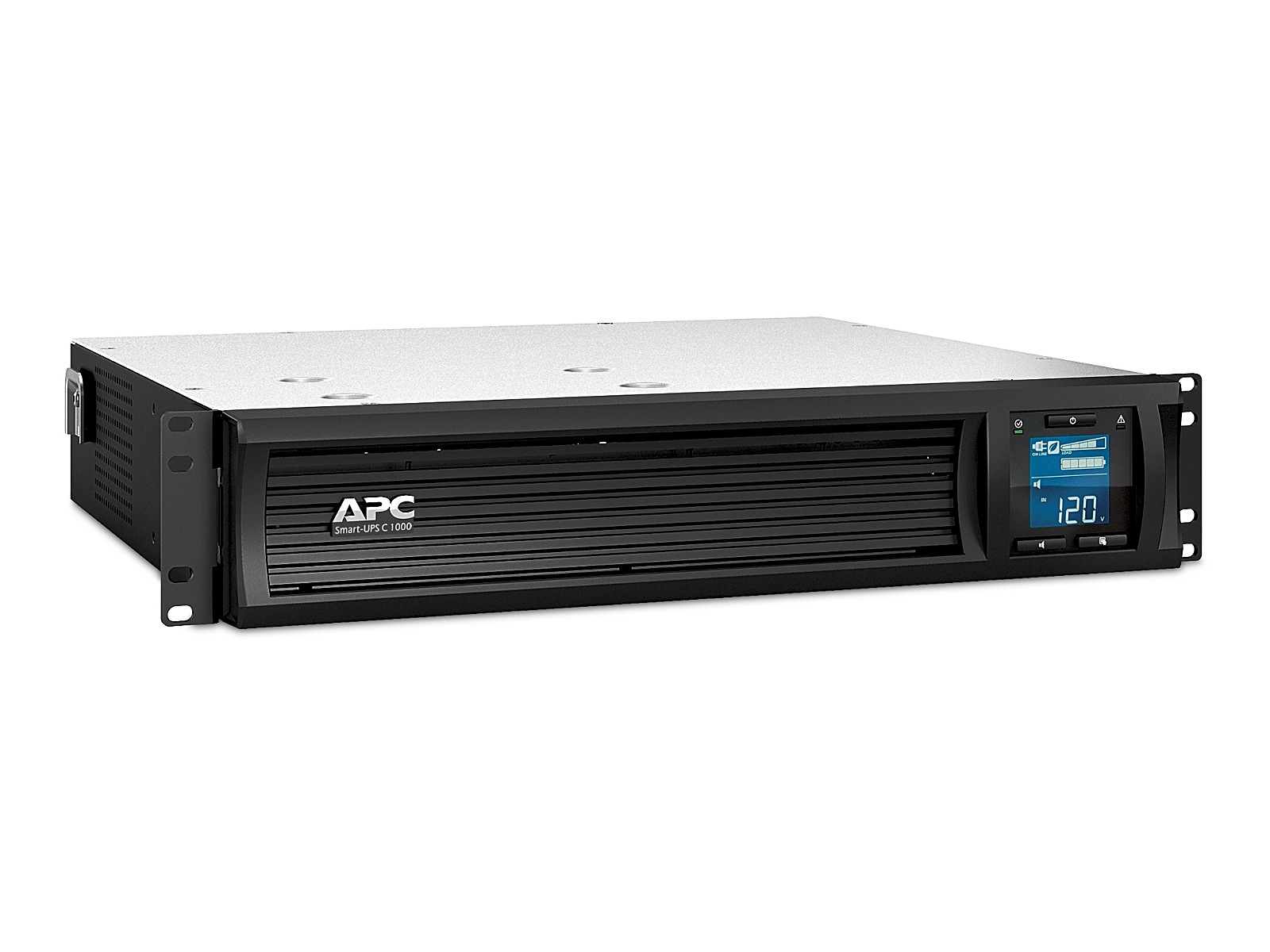 APC Smart-UPS C SMC1000-2UC UPS (Rack-Mountable) AC 120 V 600 Watt with APC  SmartConnect Output Connectors: 6 - 2U - Black