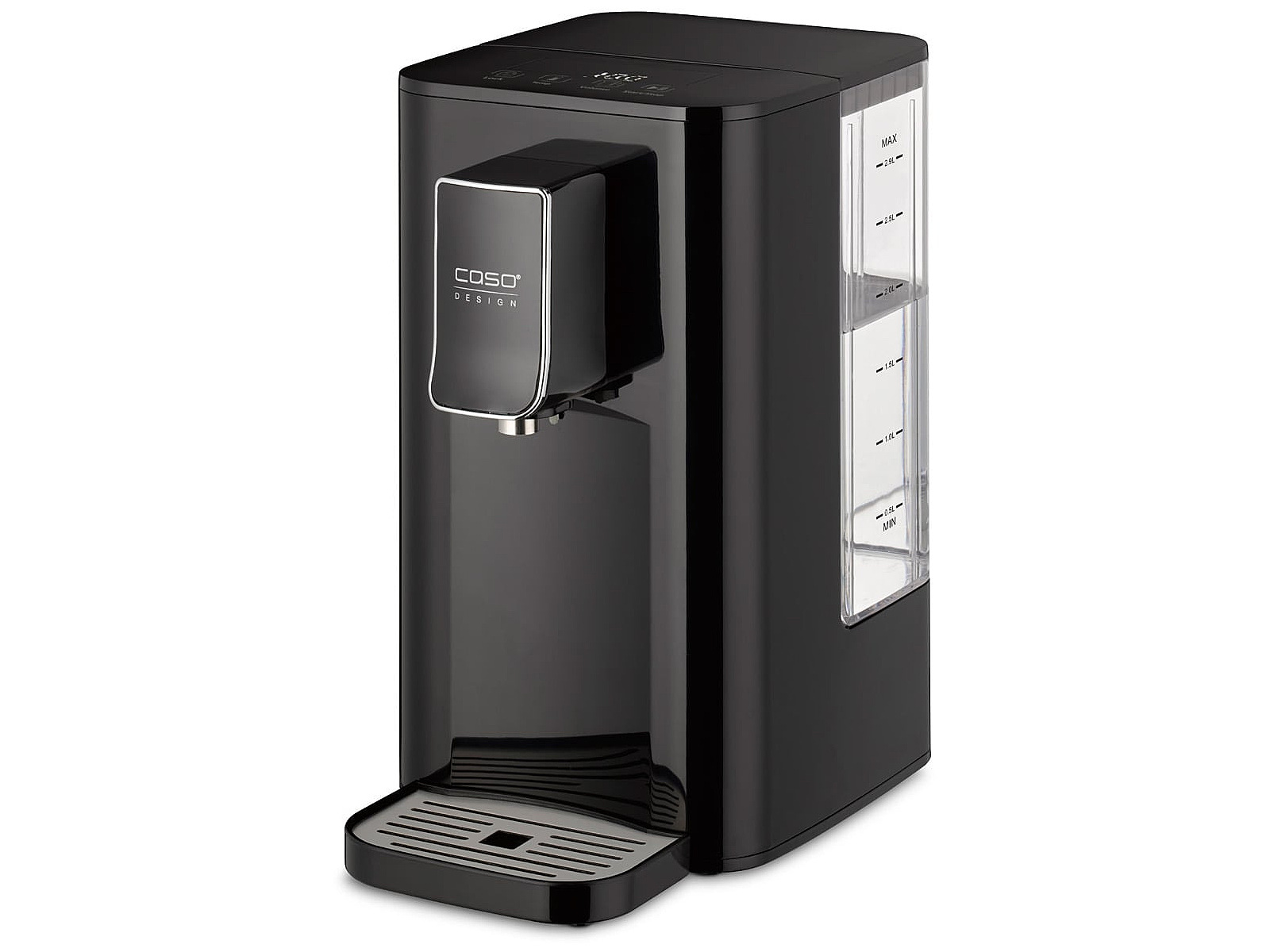 Caso turbo hot water dispenser HW550, Stainless steel/Black (01880)