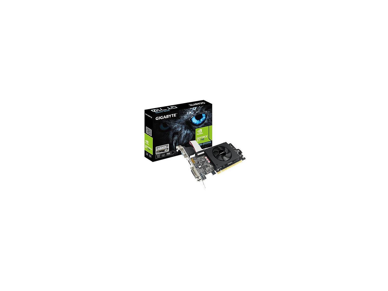 Gigabyte GeForce GT 710, 2GB GDDR5, Low Profile (GV-N710D5-2GIL)