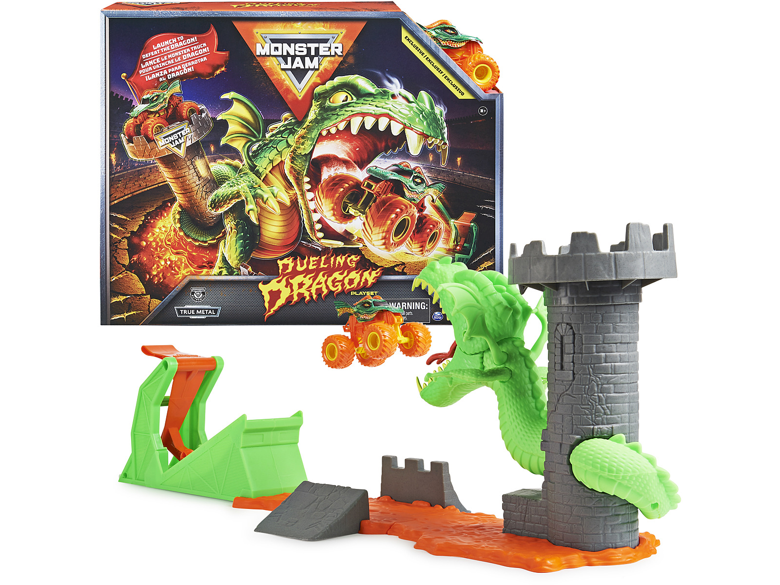 Spin Master Vehicle Monter Jam Set with Dragon (6063919)