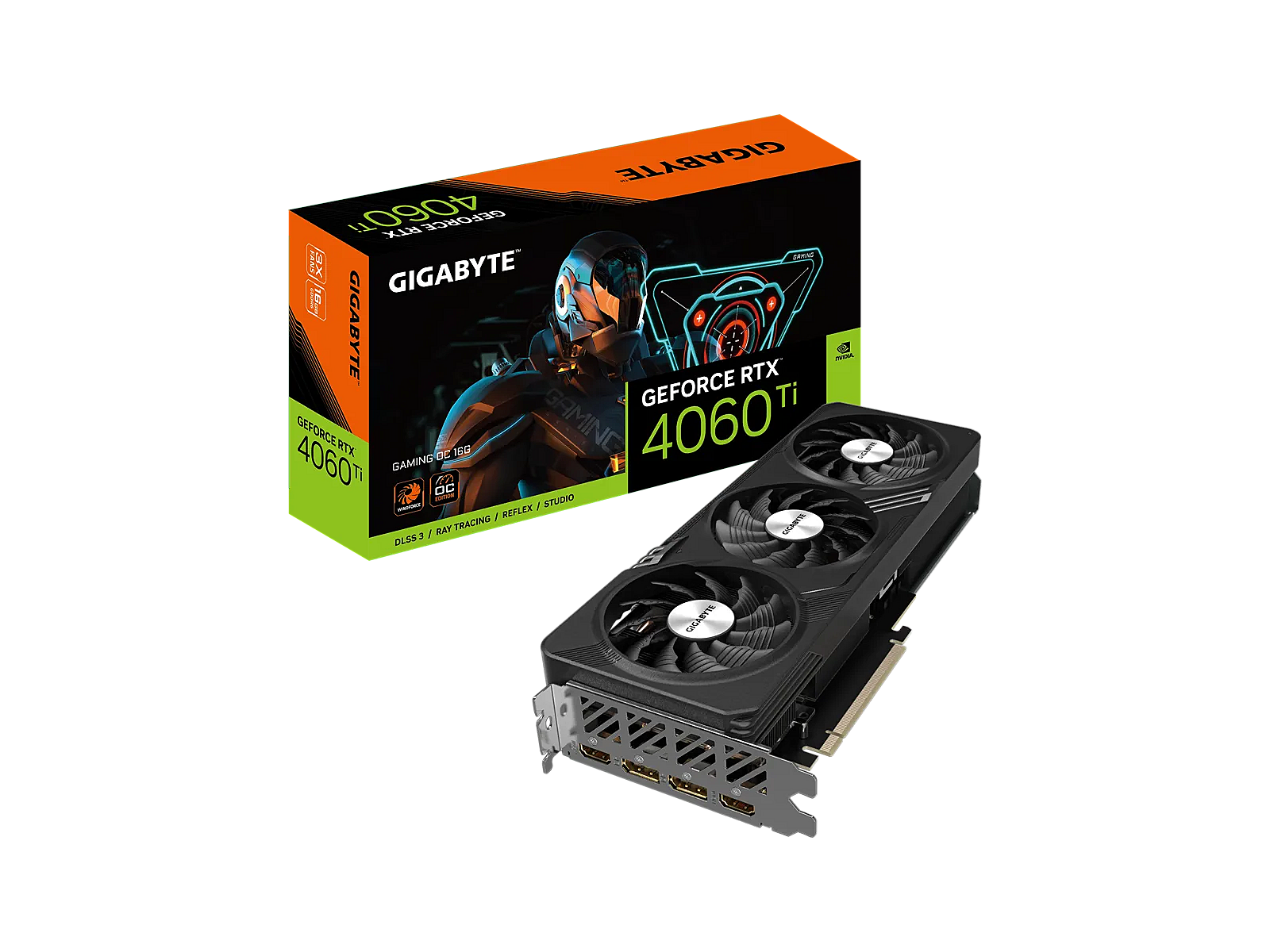 Gigabyte GeForce RTX 4060 Ti, 16GB GDDR6, GAMING OC (DLSS 3) (GV ...