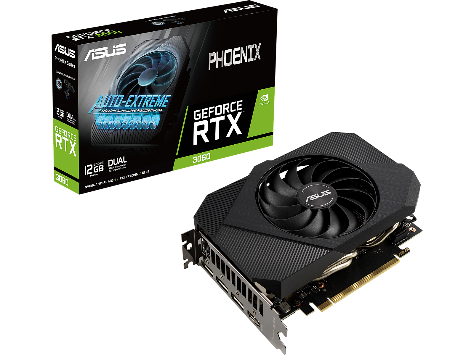 ASUS Phoenix GeForce RTX 3060 V2 12GB - PCパーツ