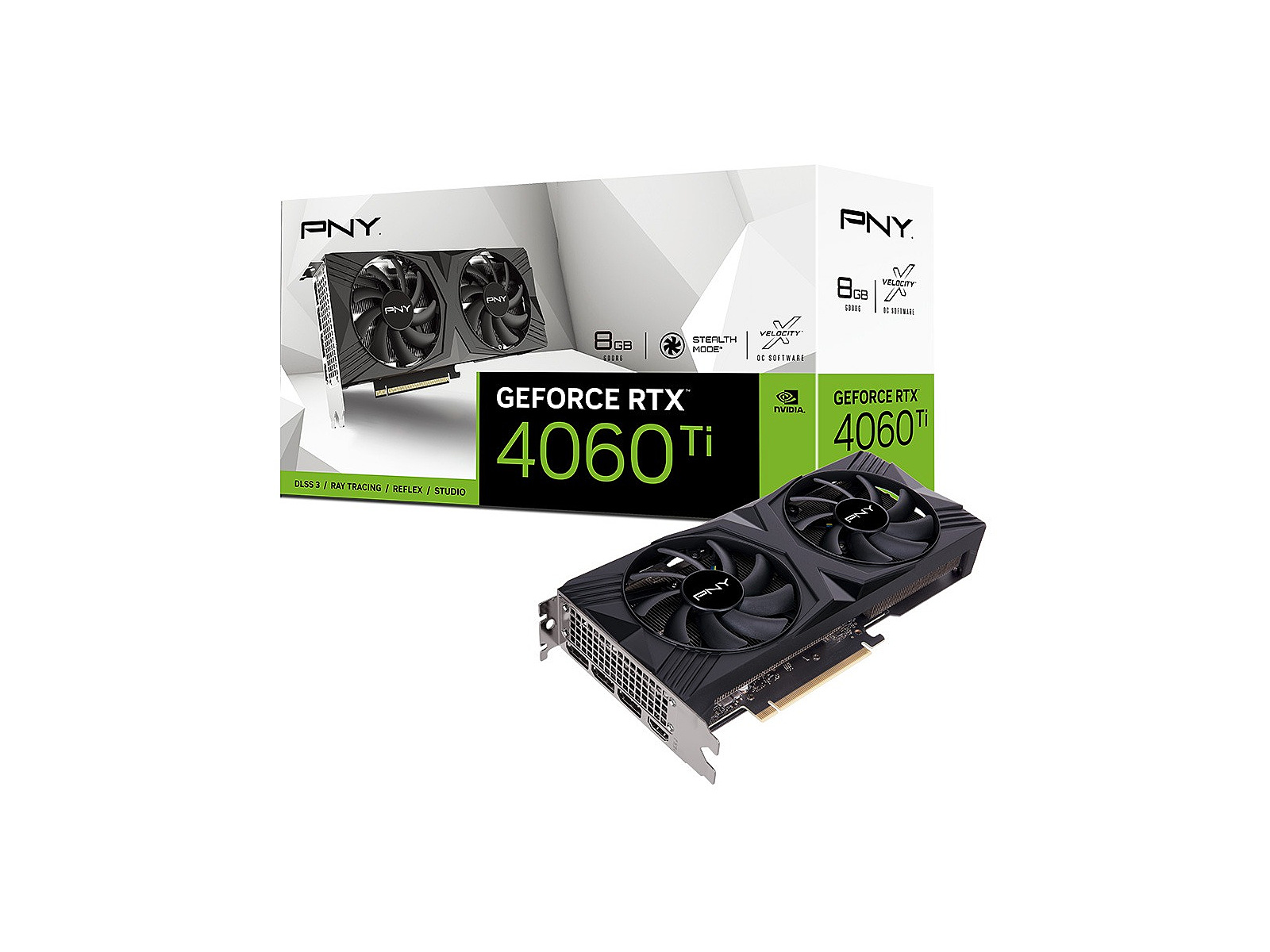 GeForce RTX 4060 Ti 8GB VERTO Dual Fan DLSS 3 - VCG4060T8DFXPB1