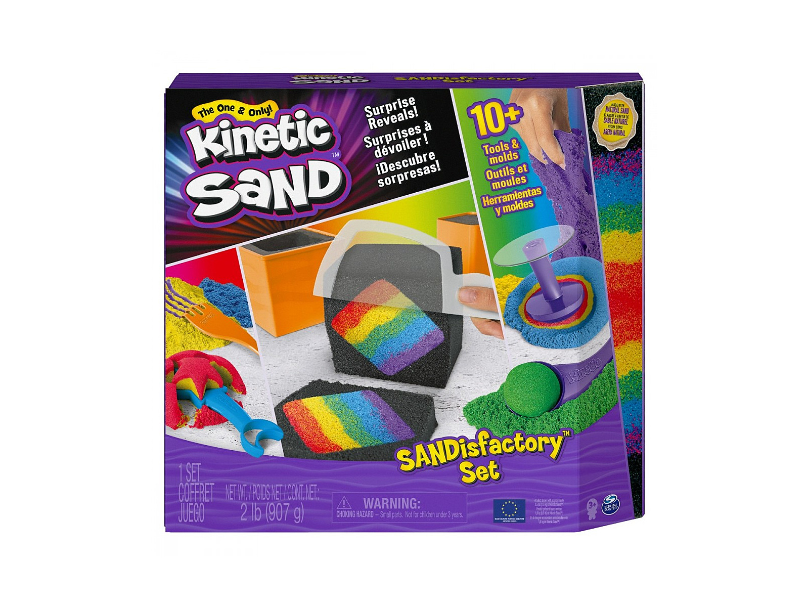 Buy Kinetic Sand - SANDisfactory Set (6061654) - Free shipping