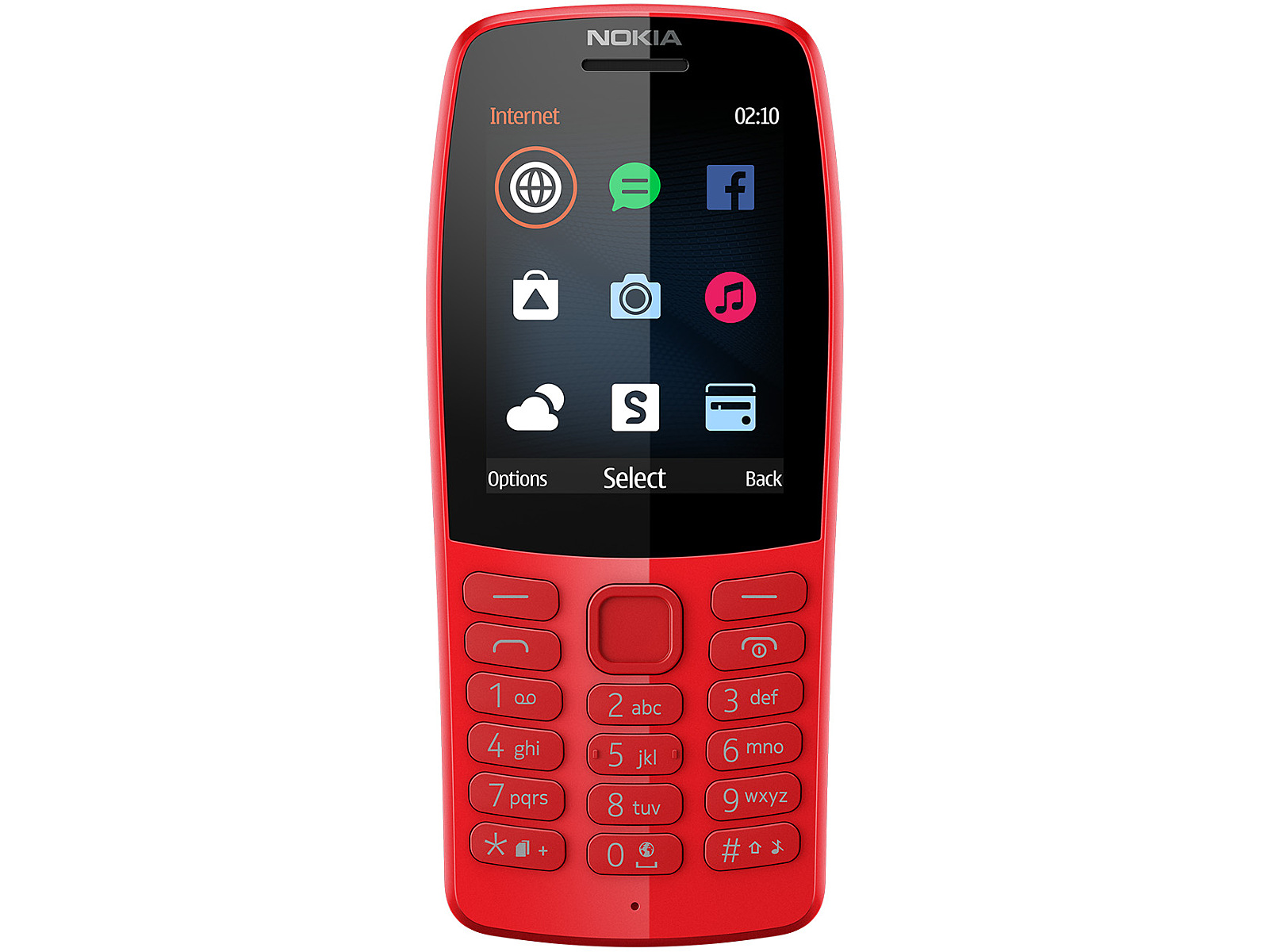 nokia 210 red