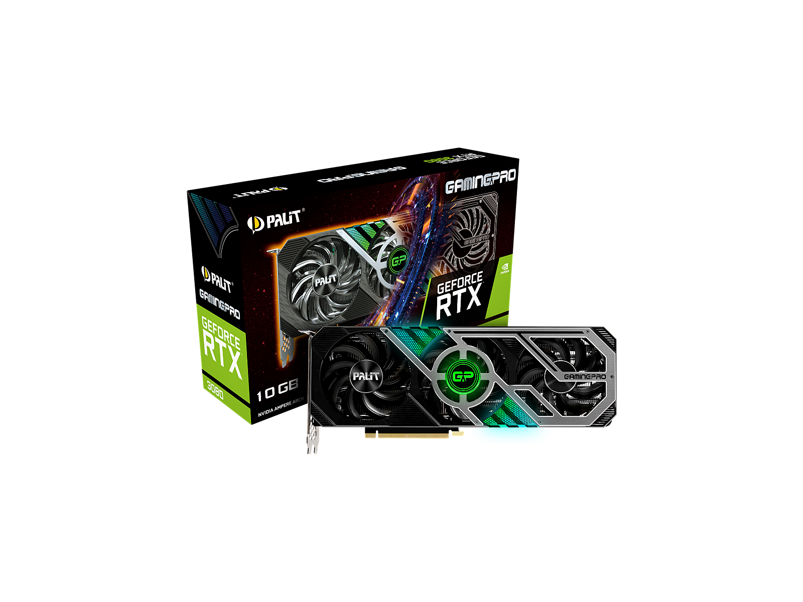 Palit GeForce RTX 3080, 10GB GDDR6X, GamingPro V1 (LHR