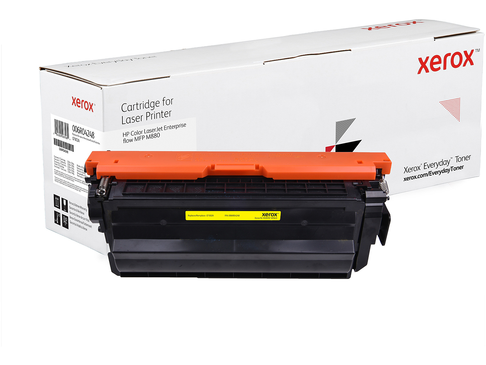 Xerox EVERYDAY TONER YELLOW CARTRIDGE EQUIVALENT TO HP CF302A (HP 827A  (006R04248)