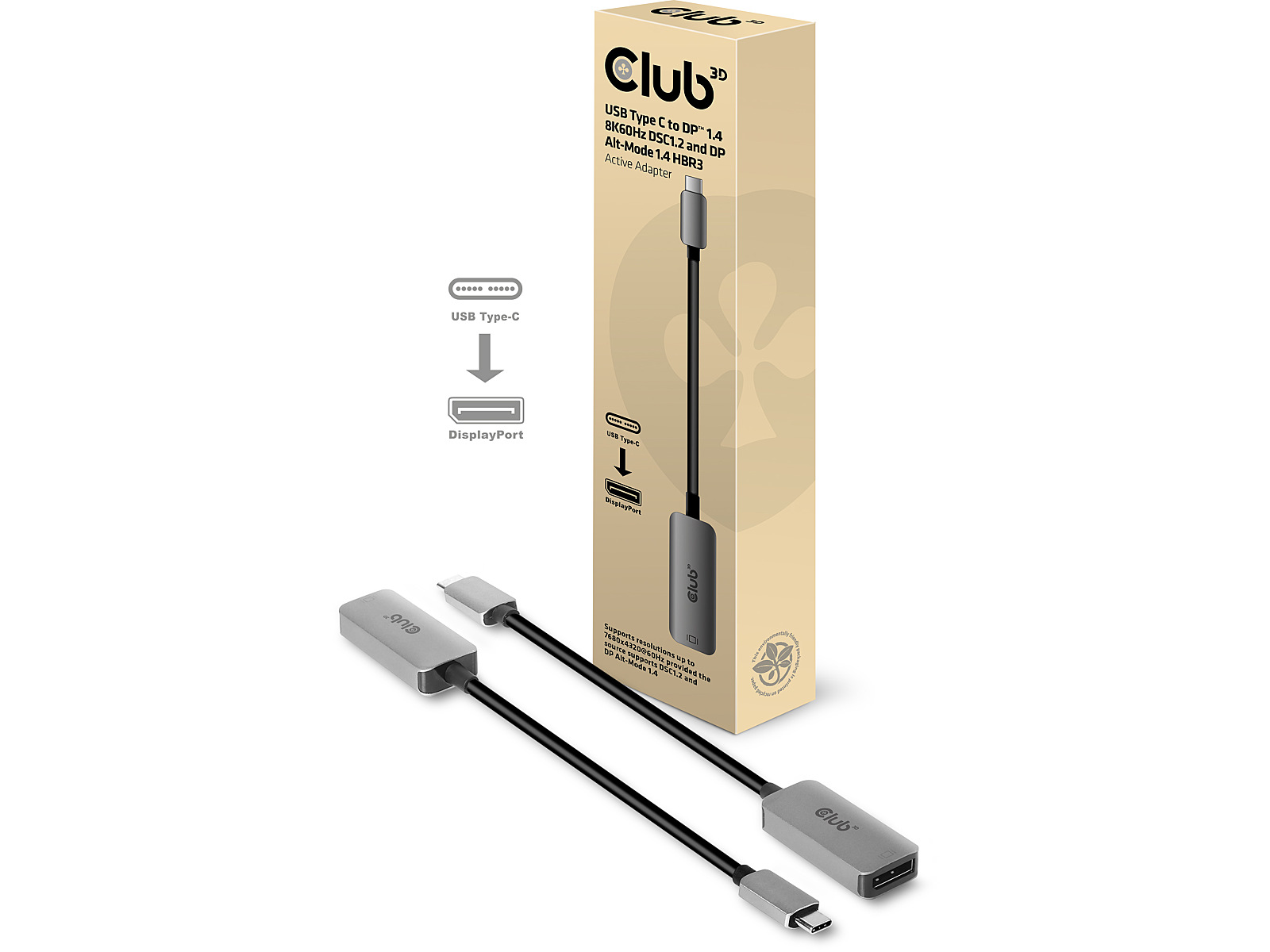 Club 3D  USB C over ALT Mode
