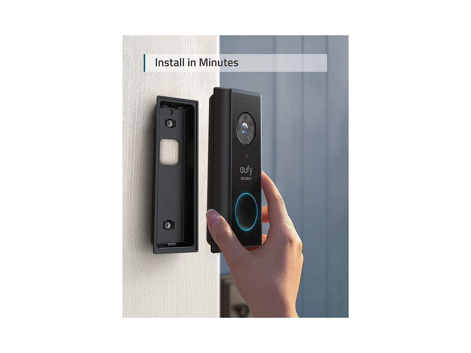 eufy video doorbell 2k with homebase