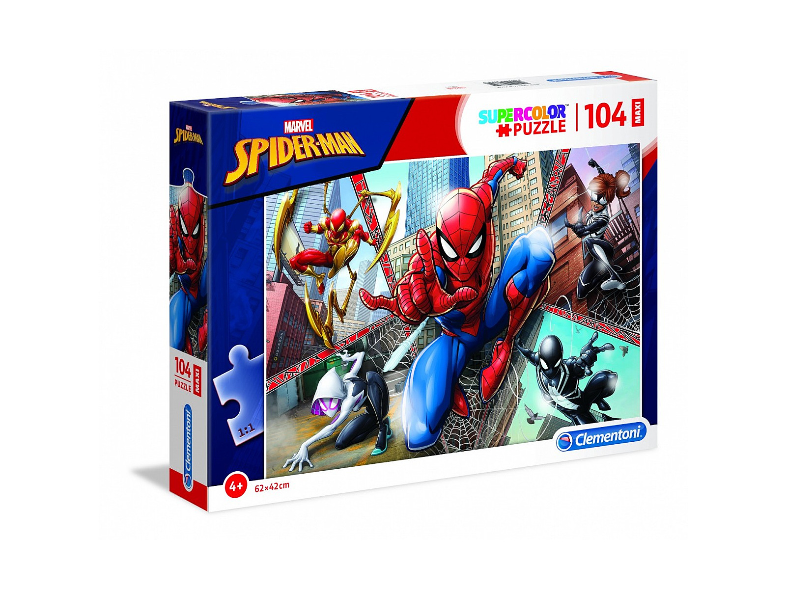 Clementoni Puzzle 104 pcs Maxi Spider Man (23734)