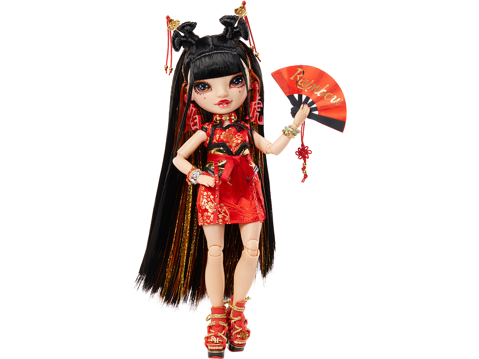 Лью хая. Rainbow High Chinese New year Collector Doll 2022 year of the Tiger Lily Cheng.