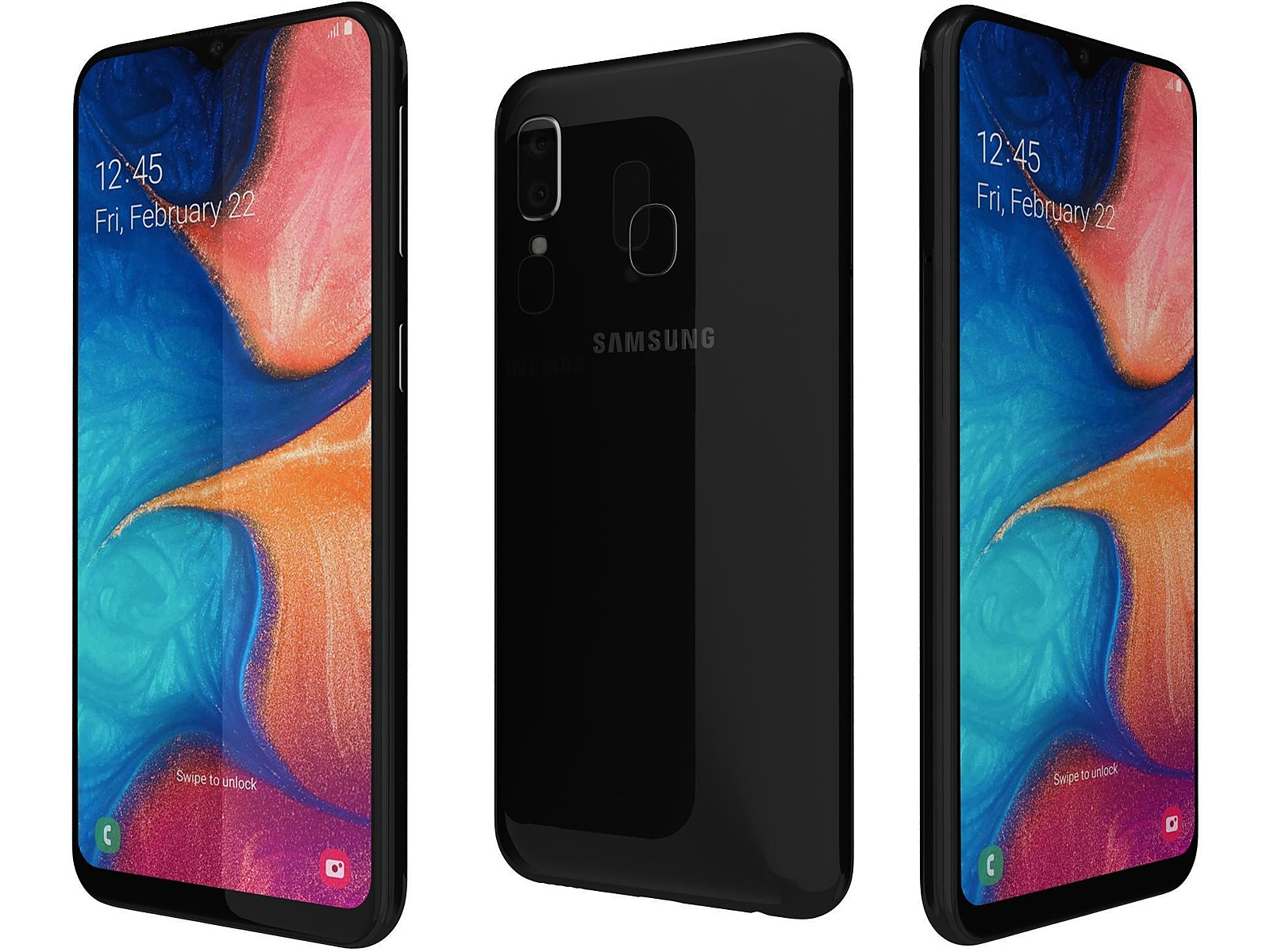 Samsung Galaxy A20e (Black) Dual SIM 5.8