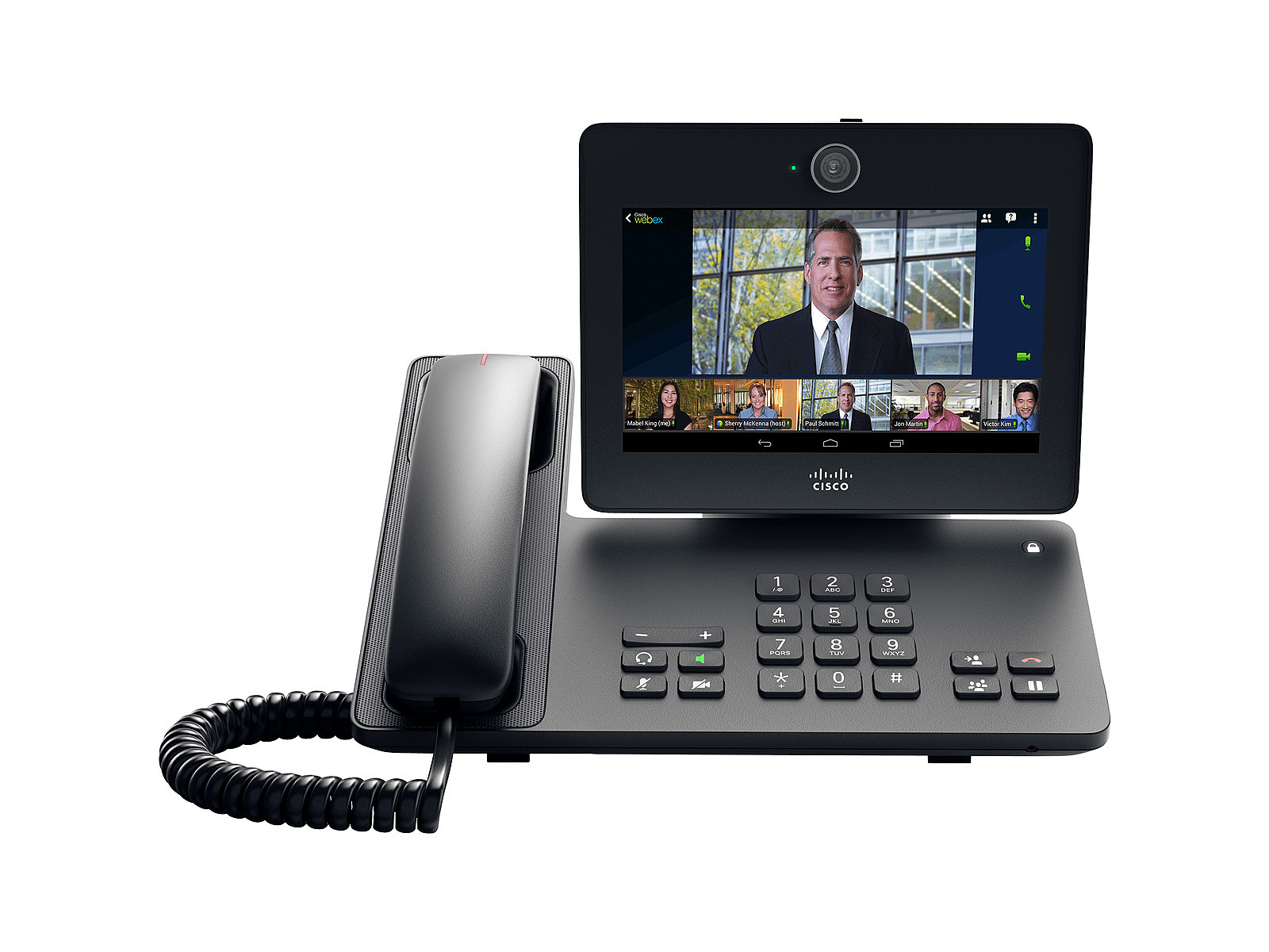 CISCO SPARE HANDSET F/ CISCO IP PHONE 7800/8800/DX600 SERIES/CHARCO IN  (CP-DX-HS=)