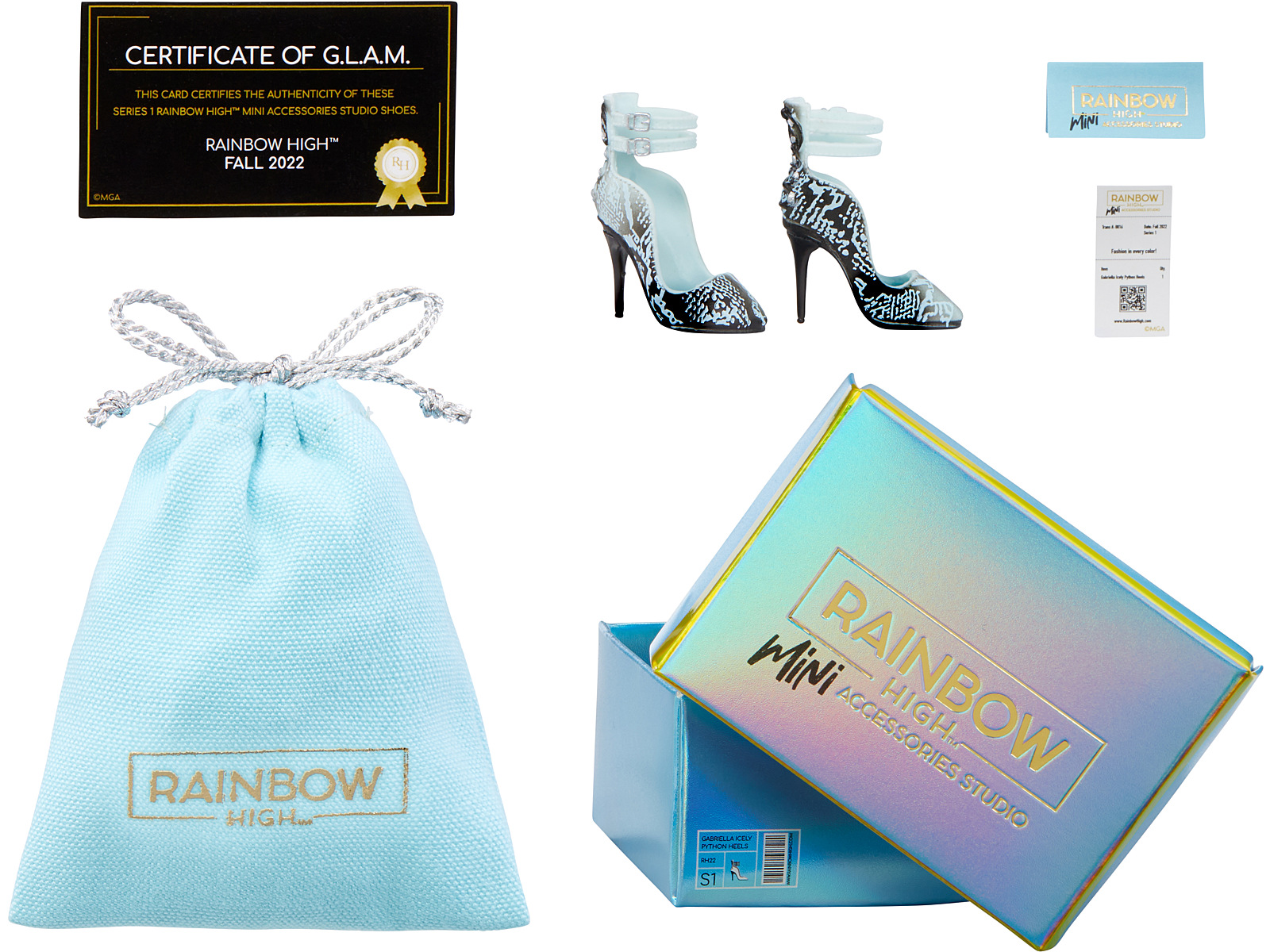  Rainbow High- Mini Accessories Studio Handbags 25+ high-end  Mystery Surprise Fashion Collectibles. Mix & Match on Fashion Dolls. Great  Gift for Kids 6-12 Years Old and Collectors : Toys & Games