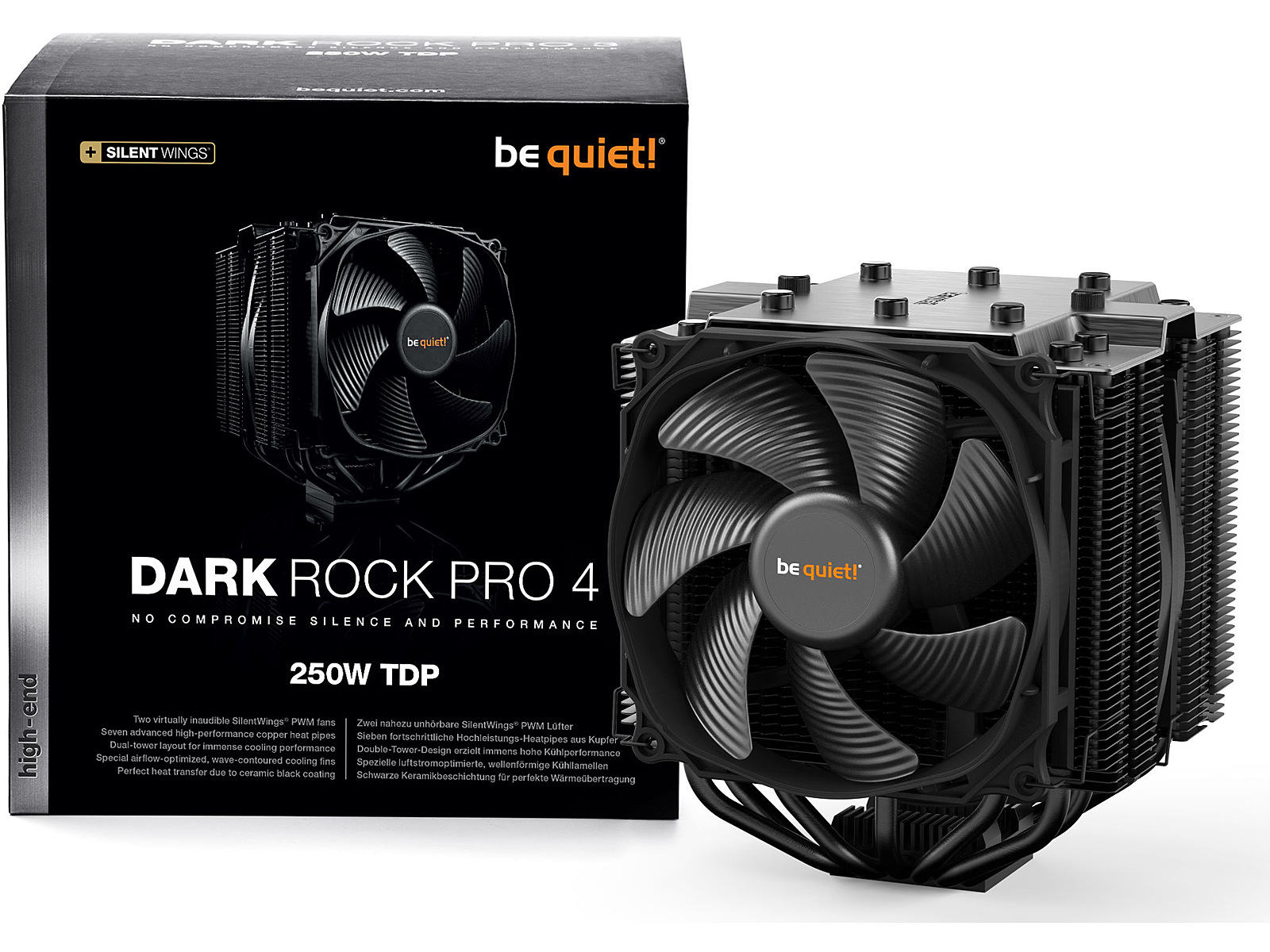 Be quiet 4 pro. Кулер Dark Rock Pro tr4. Кулер be quiet Dark Pro 4. Кулер для процессора Dark Rock Pro 4 (bk022). Кулер be quiet Dark Rock 4.