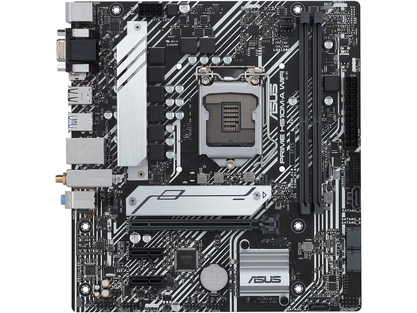 Asus prime h510m e обзор