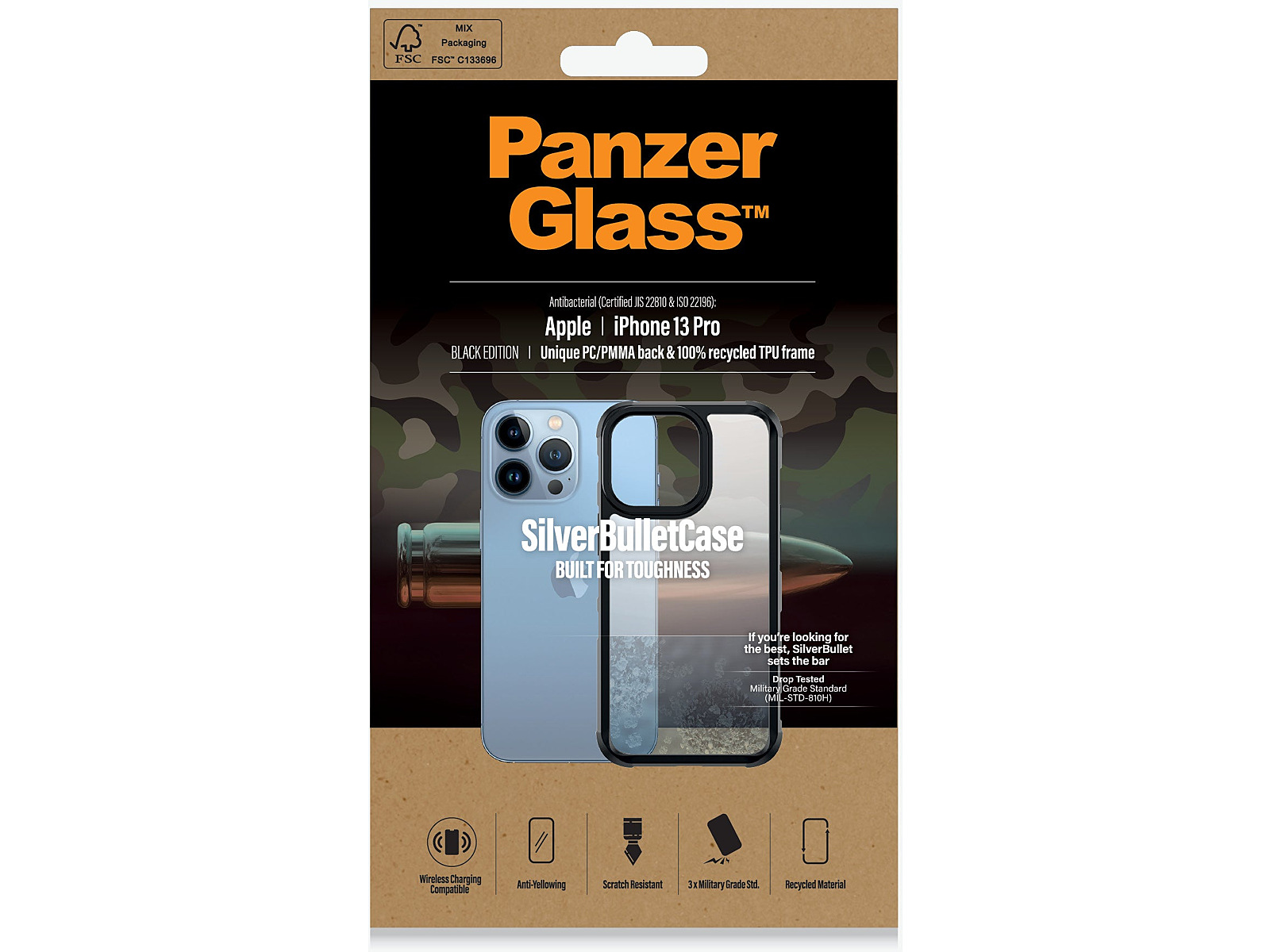 panzerglass clearcase iphone 13