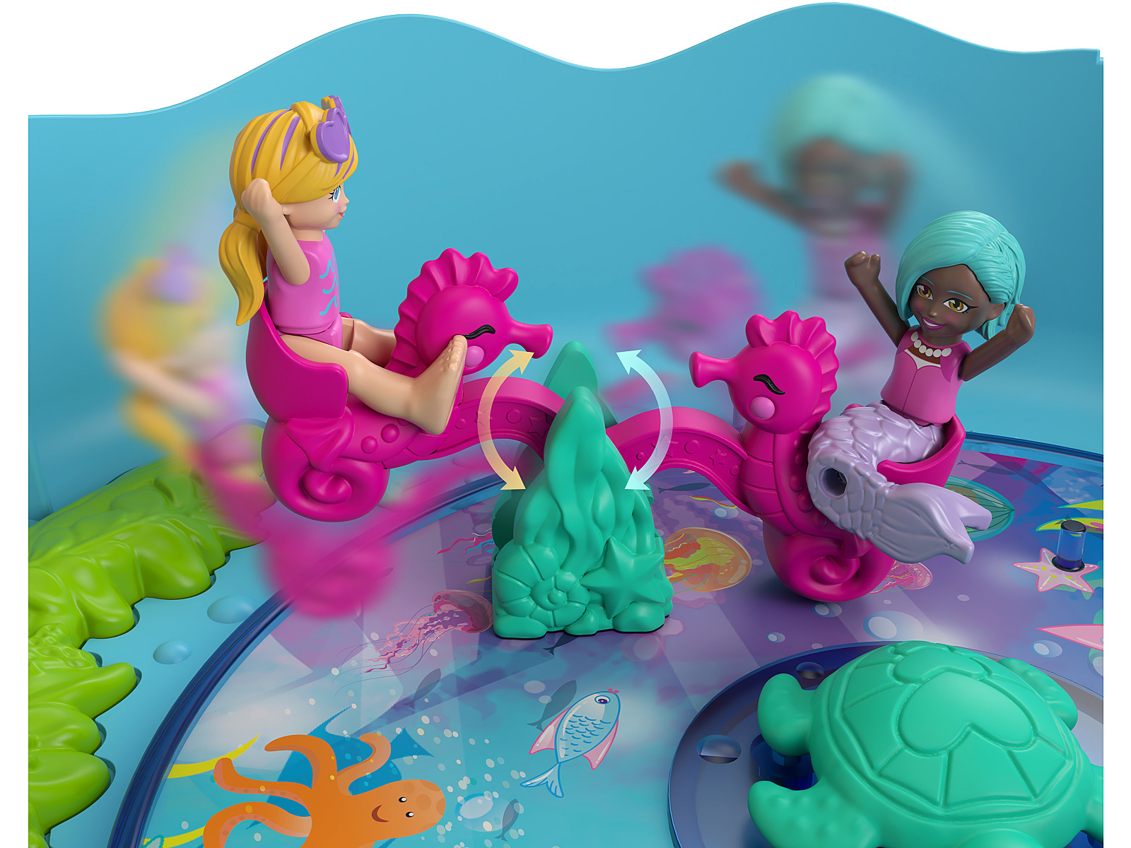 MATTEL POLLY POCKET AMIGAS DIA DE CHUVA - GTIN/EAN/UPC