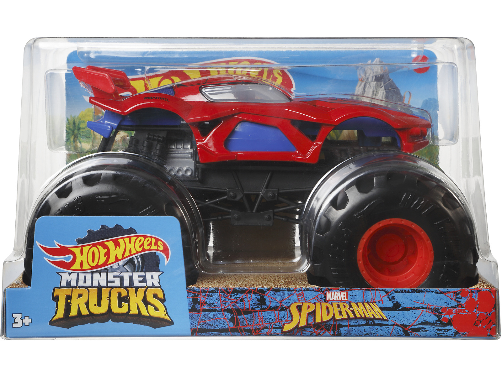 hot wheels marvel monster trucks