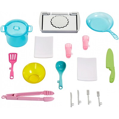 Mattel Doll  Barbie  perfect kitchen  set  FRH73 