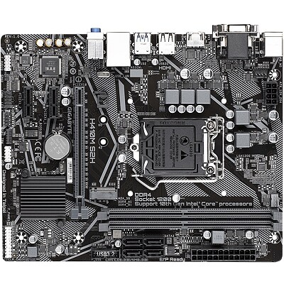 Gigabyte h410m s2h совместимость с видеокартами